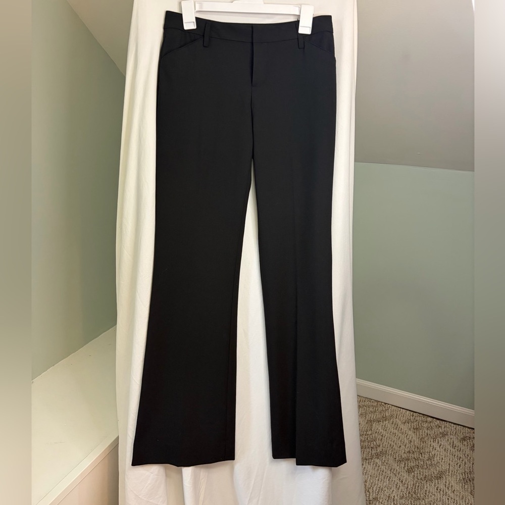 GAP Black Boot-Cut Dress Pants size 2 Long